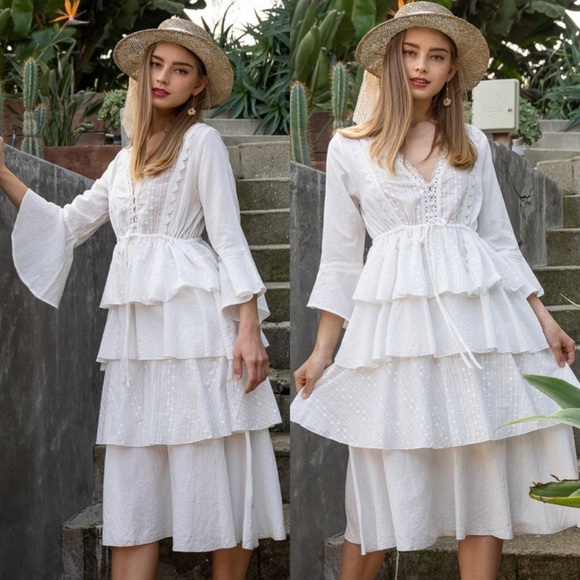 POL Magnolia Blooms Dress NEW - Picture 3 of 13